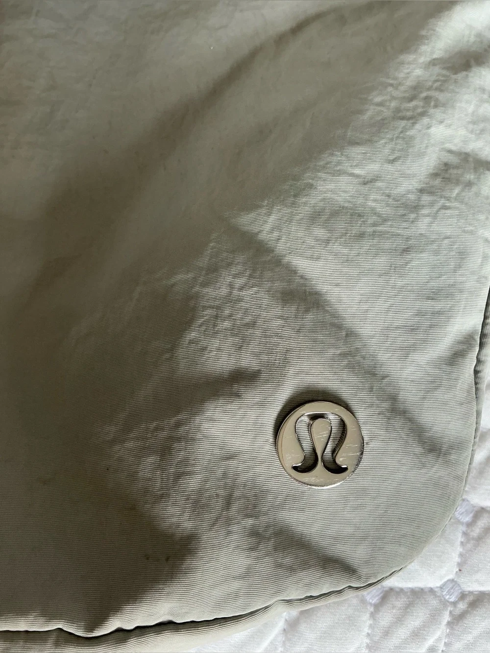 lululemon athletica All Night Nylon Silver Bag